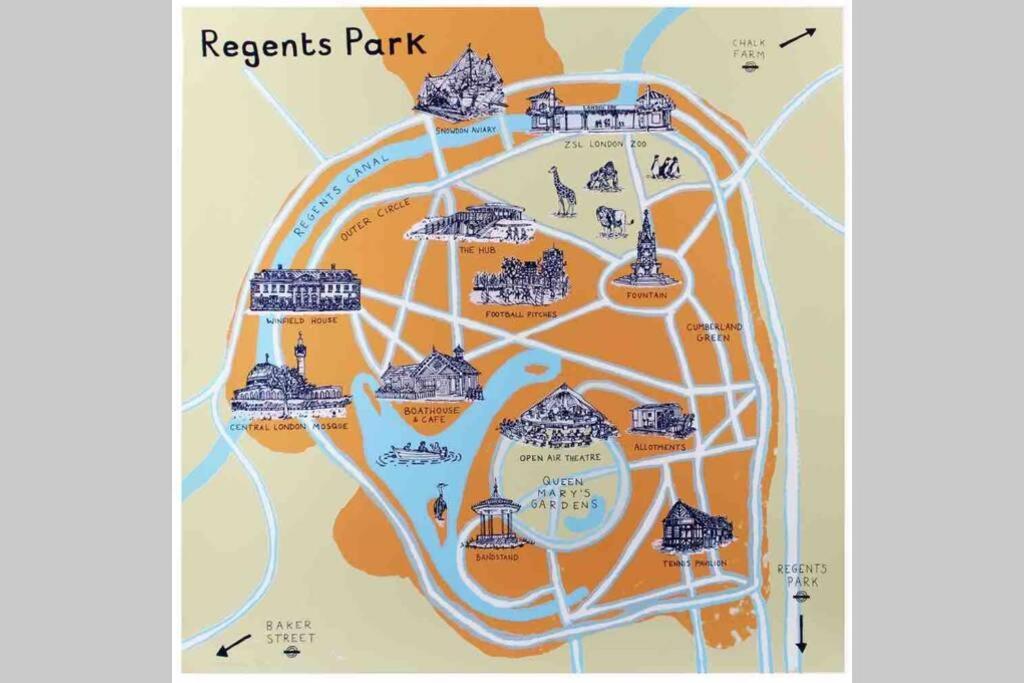 Marylebone Mayfair Hyde & Regents Park W1 Londra Dış mekan fotoğraf